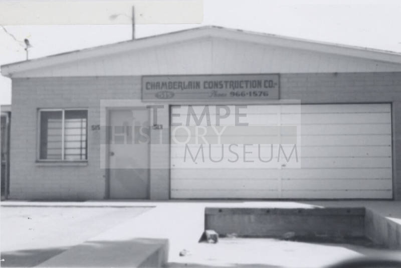 Chamberlain Construction Company - 515 West 1st Street, Tempe, Arizona