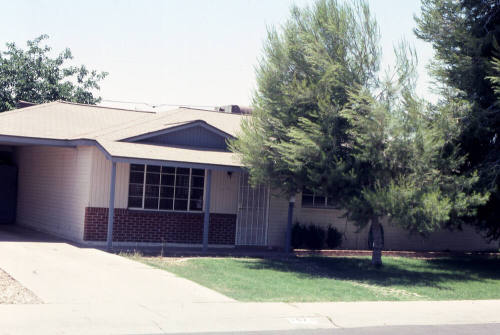 Property Address:   1023 South Roberts Road, Tempe, Arizona
Subdivision Address:  Parkside Manor