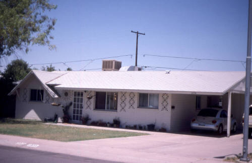 Property Address:  1030 West 10th Street, Tempe, Arizona
Subdivision Address:  Western Village