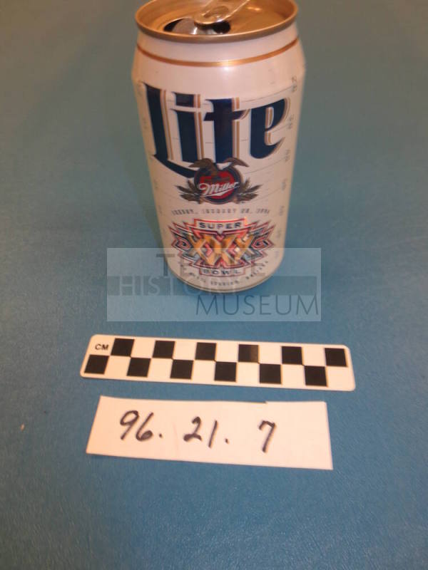 Can, Beer, Commemorative Superbowl XXX in Tempe