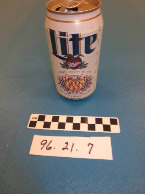 Can, Beer, Commemorative Superbowl XXX in Tempe