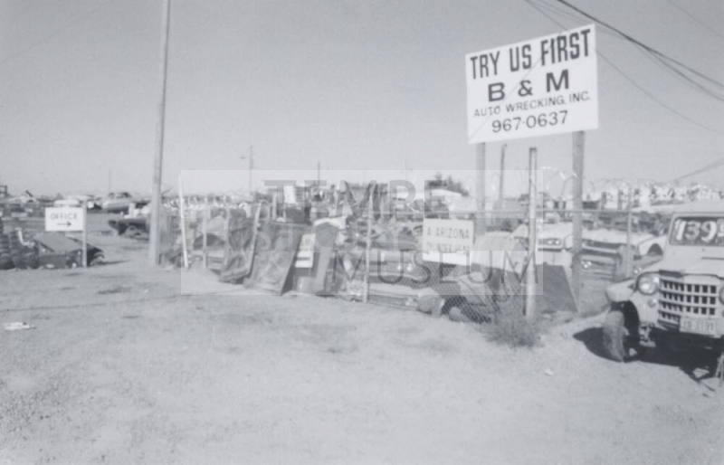 B and M Auto Wrecking Inc. - 2132 East 1st Street, Tempe, Arizona