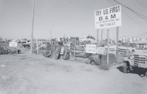 B and M Auto Wrecking Inc. - 2132 East 1st Street, Tempe, Arizona