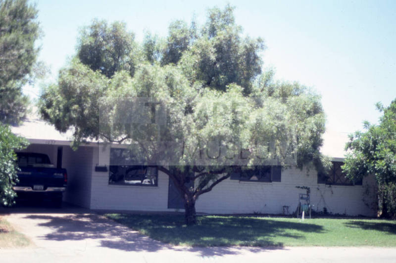 Property Address:  1037 West Laird Street, Tempe, Arizona
Subdivision Address:  Western Village