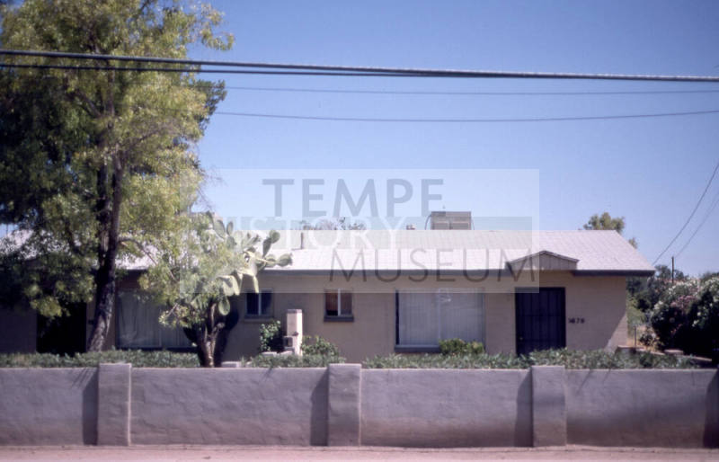 Property Address:  1876-1878 East Don Carlos Avenue, Tempe, Arizona
Subdivision Address:  Rancho El Dorado