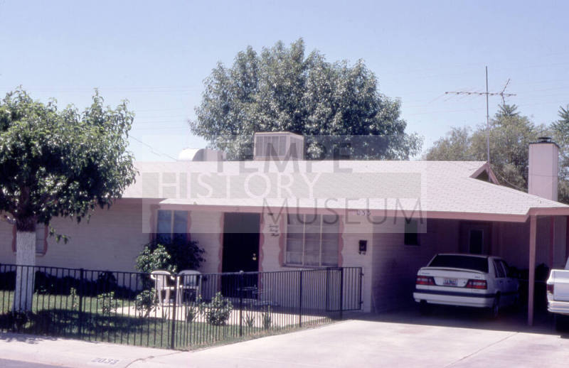 Property Address:  2033 East 10th Street, Tempe, Arizona
Subdivision Address:  Transmission Terrace
