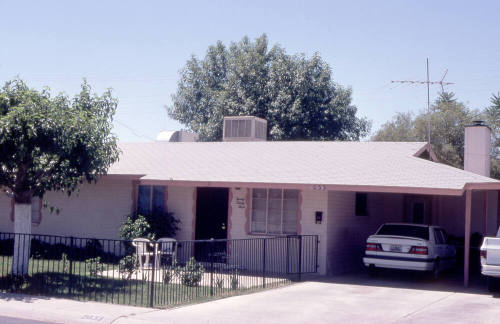 Property Address:  2033 East 10th Street, Tempe, Arizona
Subdivision Address:  Transmission Terrace