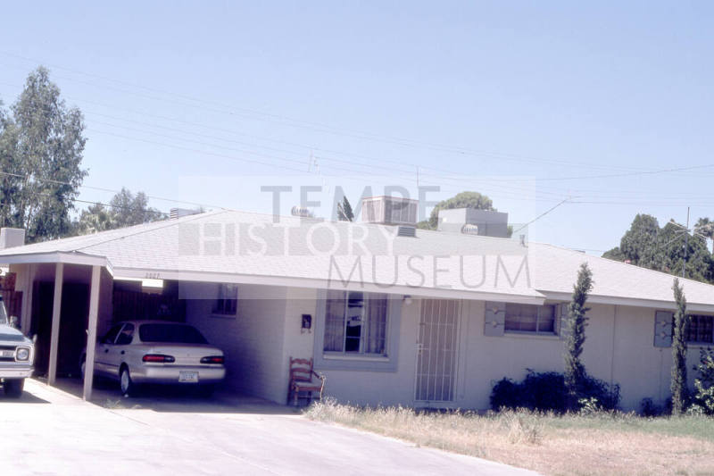 Property Address:  2027 East 10th Street, Tempe, Arizona
Subdivision Address:  Transmission Terrace