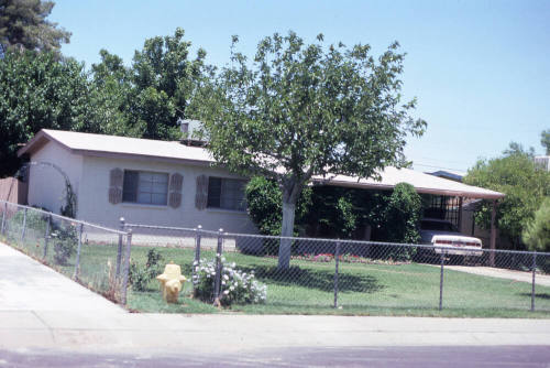 Property Address:  2036 East Howe Avenue, Tempe, Arizona
Subdivision Address:  Lee Park