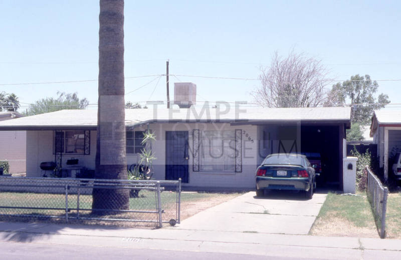 Property Address:  2065 East Howe Avenue, Tempe, Arizona
Subdivision Address:  Lee Park