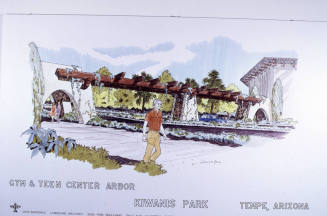Kiwanis Park arbor design slide