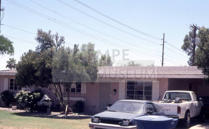 Property Address:  739 East Vista del Cerro, Tempe, Arizona
Subdivision Address:  University Heights