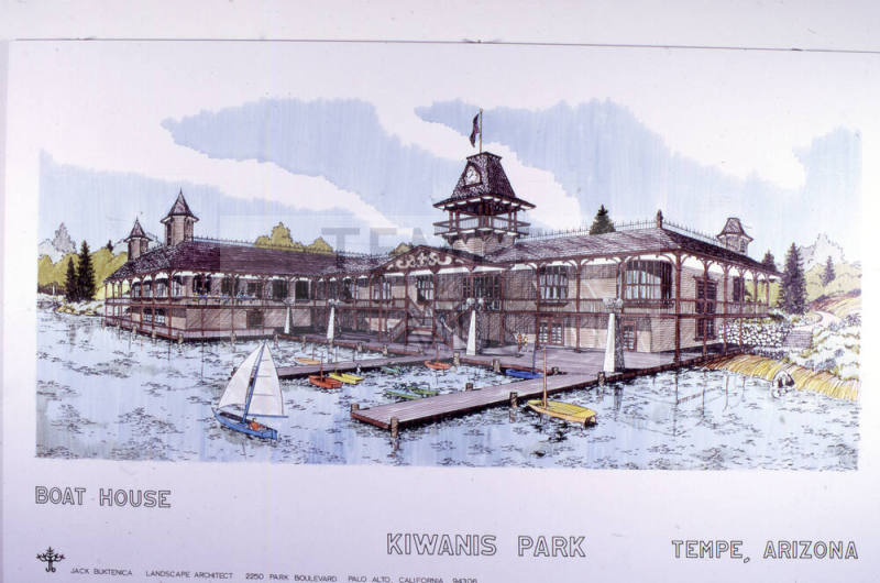 Kiwanis Park boat house design slide