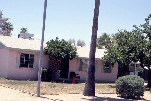 Property Address:  609 East Vista del Cerro, Tempe, Arizona
Subdivision Address:  University Heights