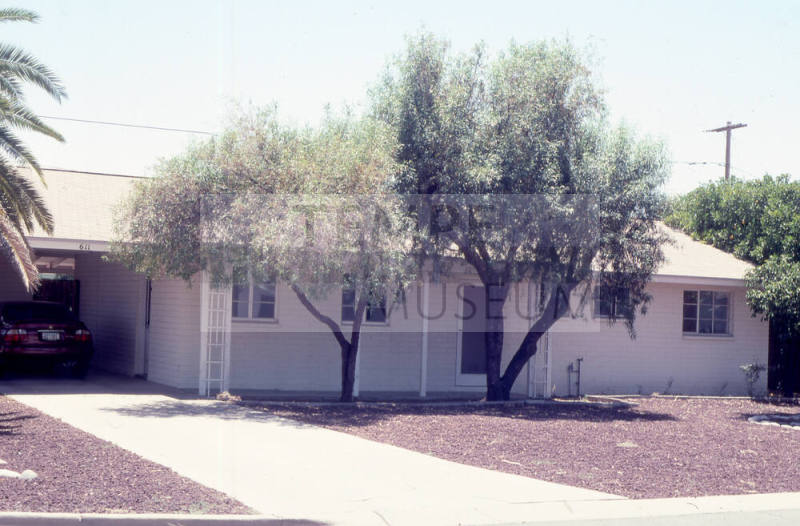 Property Address:  611 East Encanto Drive, Tempe, Arizona
Subdivision Address:  University Heights