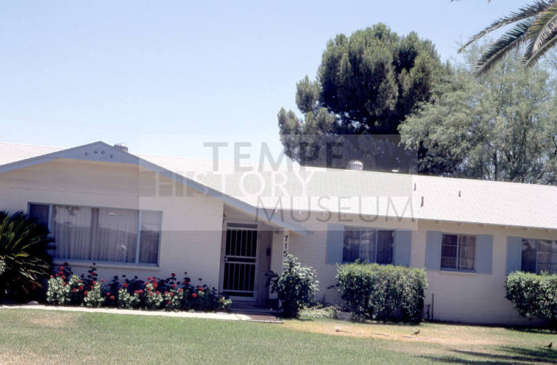 Property Address:  715 East Solana Drive, Tempe, Arizona
Subdivision Address:  University Heights
