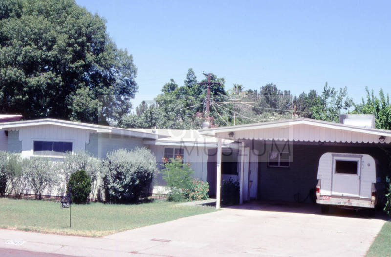 Property Address:  1749 South El Camino Drive, Tempe, Arizona
Subdivision Address:  University Terrace