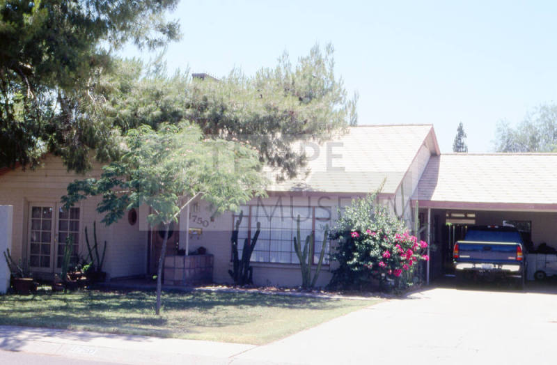 Property Address:  1750 South El Camino Drive, Tempe, Arizona
Subdivision Address:  University Terrace