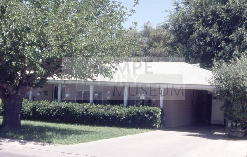 Property Address:  347 East Solana Drive, Tempe, Arizona
Subdivision Address:  University Terrace
