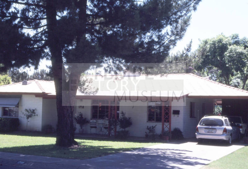 Property Address:  1718 South Sierra Vista Drive, Tempe, Arizona
Subdivision Address:  University Terrace