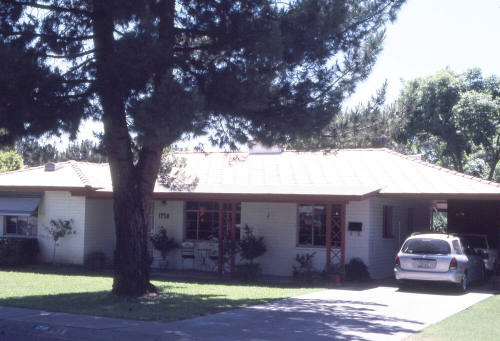 Property Address:  1718 South Sierra Vista Drive, Tempe, Arizona
Subdivision Address:  University Terrace