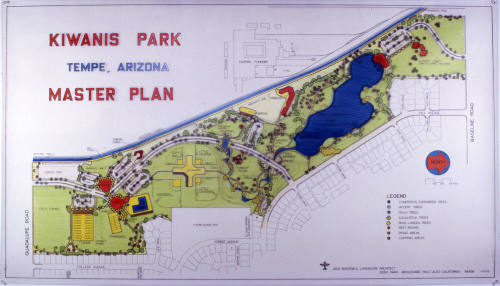 Kiwanis Park Master Plan design slide