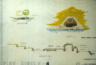 Kiwanis Park fire circle schematic design slide