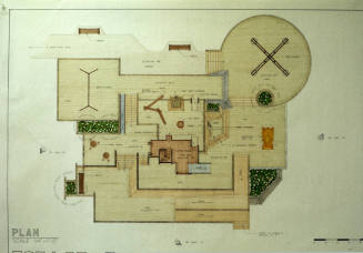 Kiwanis Park "Tot Lot" playground schematic design slide