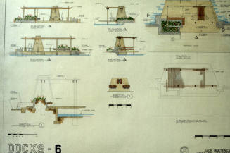 Kiwanis Park docks schematic design slide