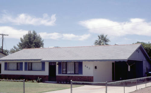 Property Address:  443 East Pierce Street, Tempe, Arizona
Subdivision Address:  Papago Parkway