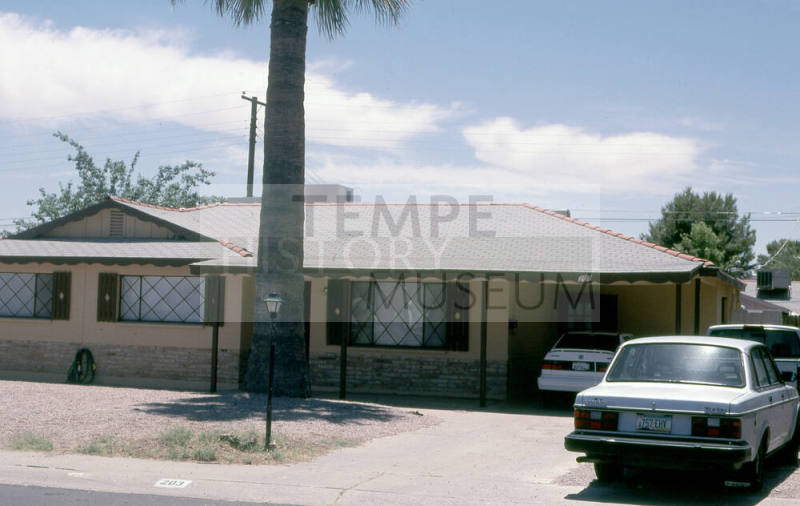 Property Address:  203 East Fillmore Street, Tempe, Arizona
Subdivision Address:  Papago Parkway