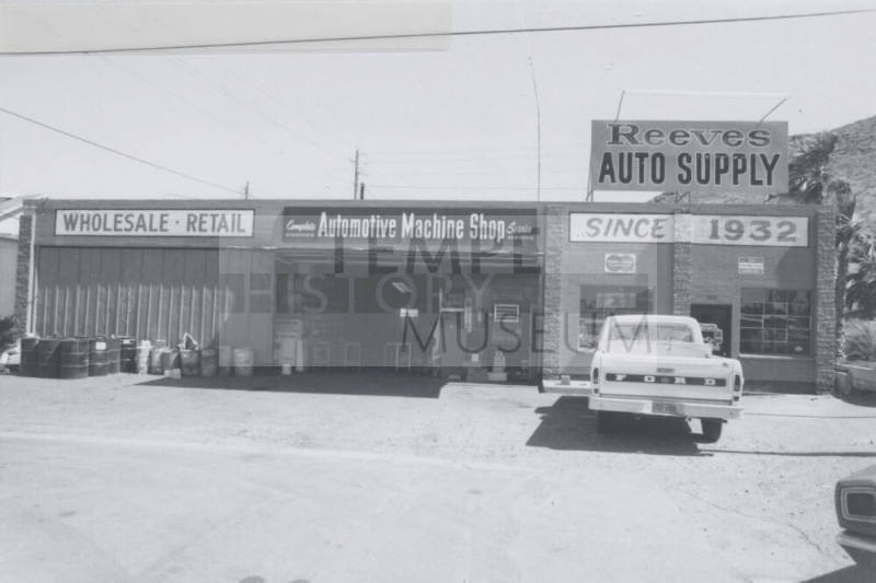 Reeve's Auto Supply - 36 East 4th Street, Tempe, Arizona