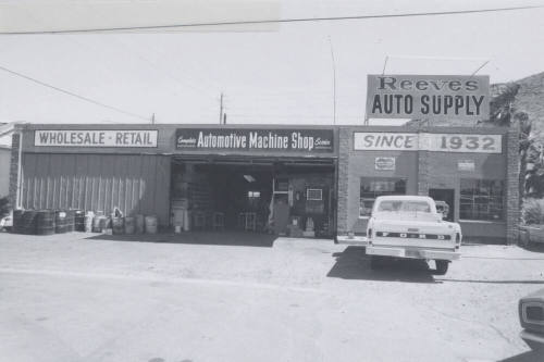 Reeve's Auto Supply - 36 East 4th Street, Tempe, Arizona