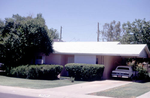 Property Address:  1626 East 12th Street, Tempe, Arizona
Subdivision Address:  Borden Homes