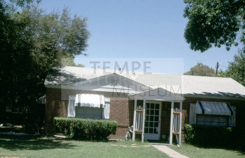 Property Address:  1620 East 12th Street, Tempe, Arizona
Subdivision Address:  Borden Homes