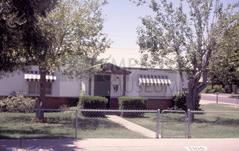 Property Address:  1106 South Butte Avenue, Tempe, Arizona
Subdivision Address:  Borden Homes