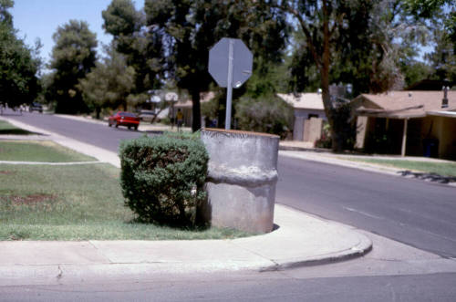 Property Address:  Irrigation Feature, Northwest of Una Avenue & Lemon Street, Tempe, Arizona
Subdivision Address:  None