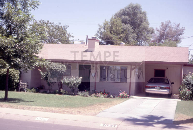Property Address:  1321 East Lemon Street, Tempe, Arizona
Subdivision Address:  Tomlinson Estates