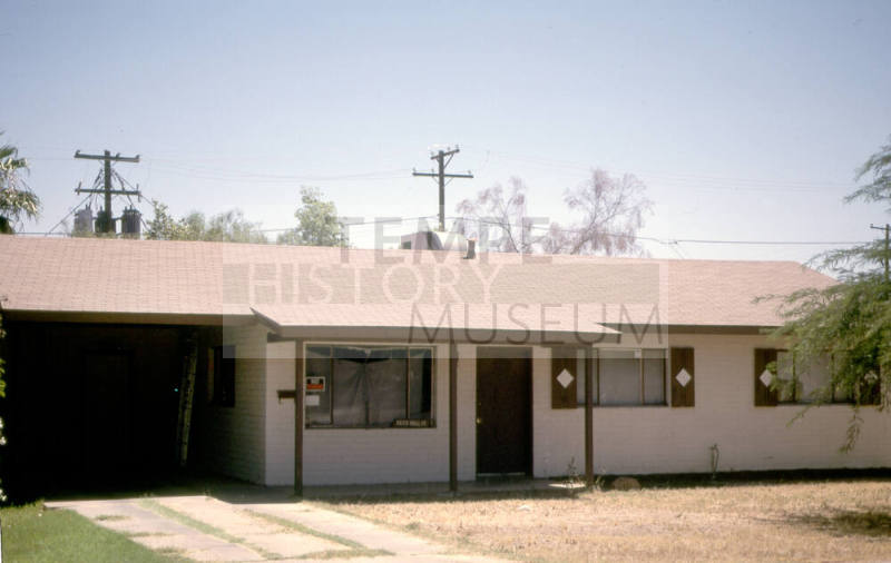 Property Address:  1329 East Hall Street, Tempe, Arizona
Subdivision Address:  Tomlinson Estates