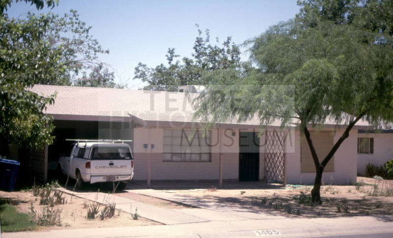Property Address:  1405 East Hall Street, Tempe, Arizona
Subdivision Address:  Tomlinson Estates