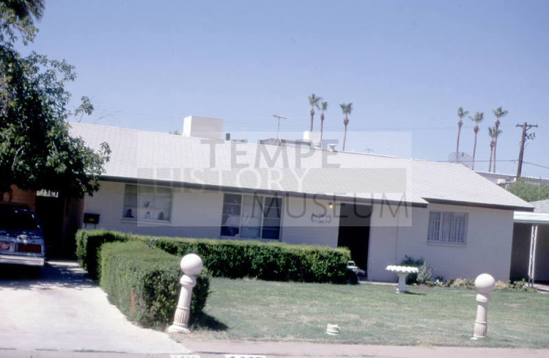 Property Address:  1416 East Hudson Drive, Tempe, Arizona
Subdivision Address:  Hudson Manor
