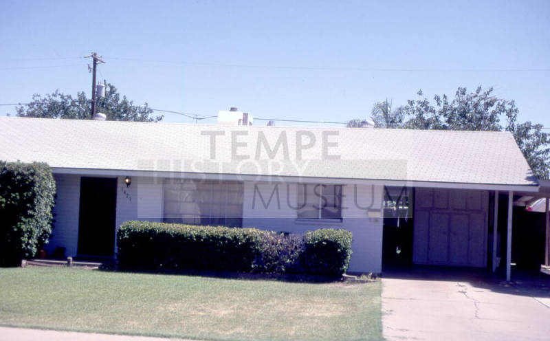 Property Address:  1421 East Hudson Drive, Tempe, Arizona
Subdivision Address:  Hudson Manor