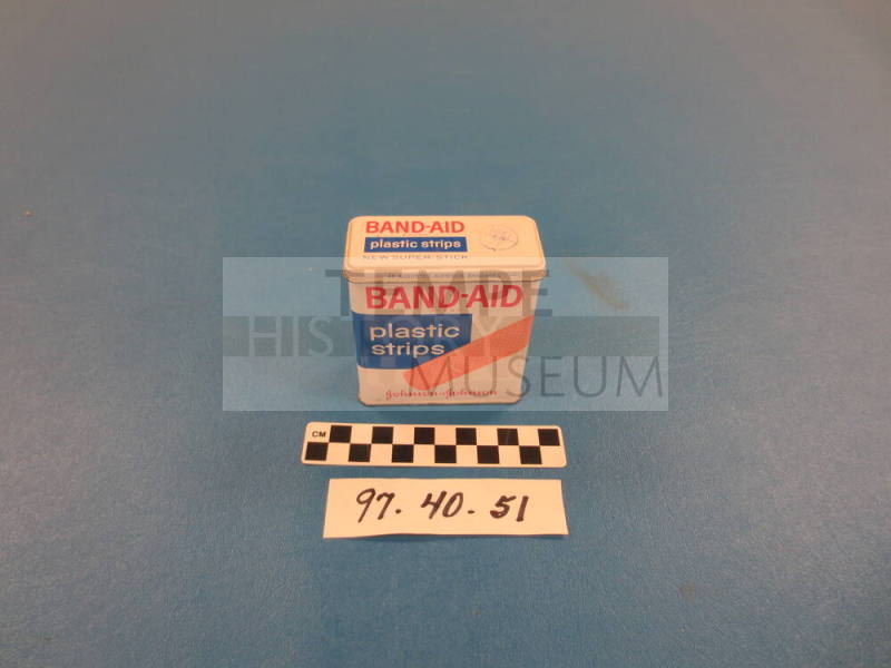 Band-Aid Tin with Bandaids