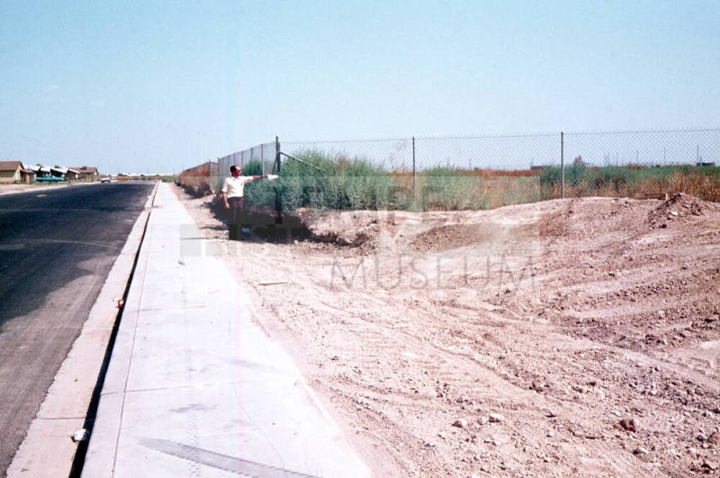 Kiwanis Park site from S. Mill Ave.