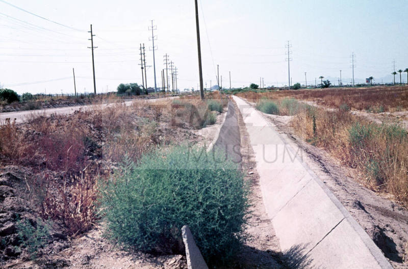Ditch at Kiwanis Park site