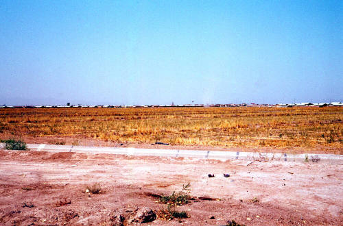 Kiwanis Park site before construction