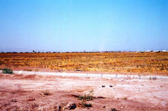Kiwanis Park site before construction