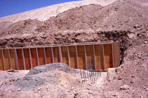 Kiwanis Park construction forms