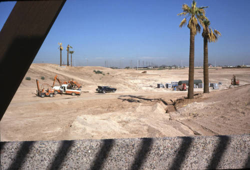 Construction work at Kiwanis Park