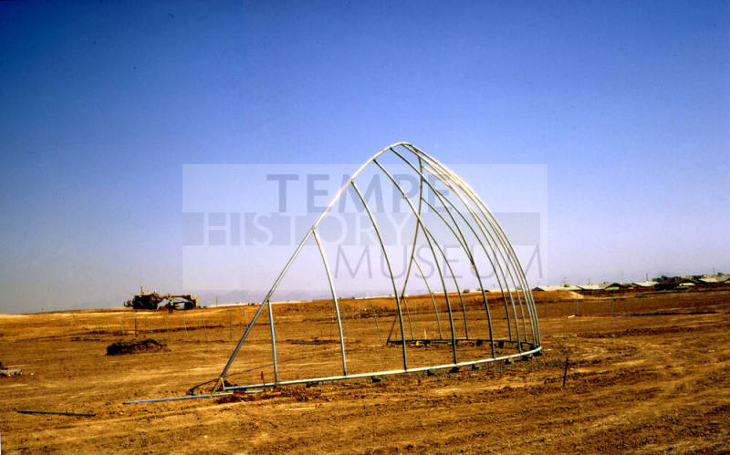 Softball field backstop